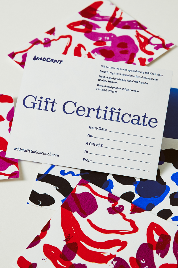 WildCraft Gift Certificate