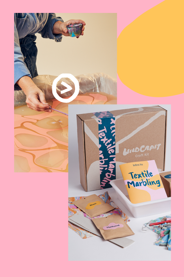 Textile Marbling — Video Tutorial & Kit– The WildCraft Store